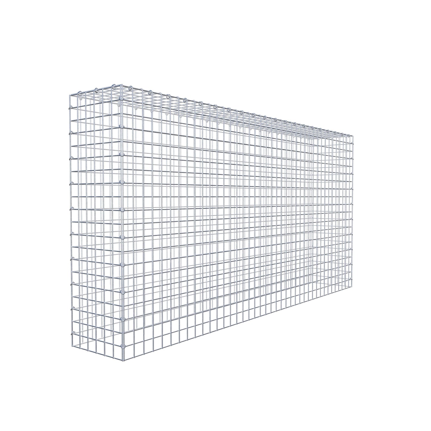 Anbaugabione Typ 3 200 cm x 100 cm x 30 cm (L x H x T), Maschenweite 5 cm x 5 cm, C-Ring