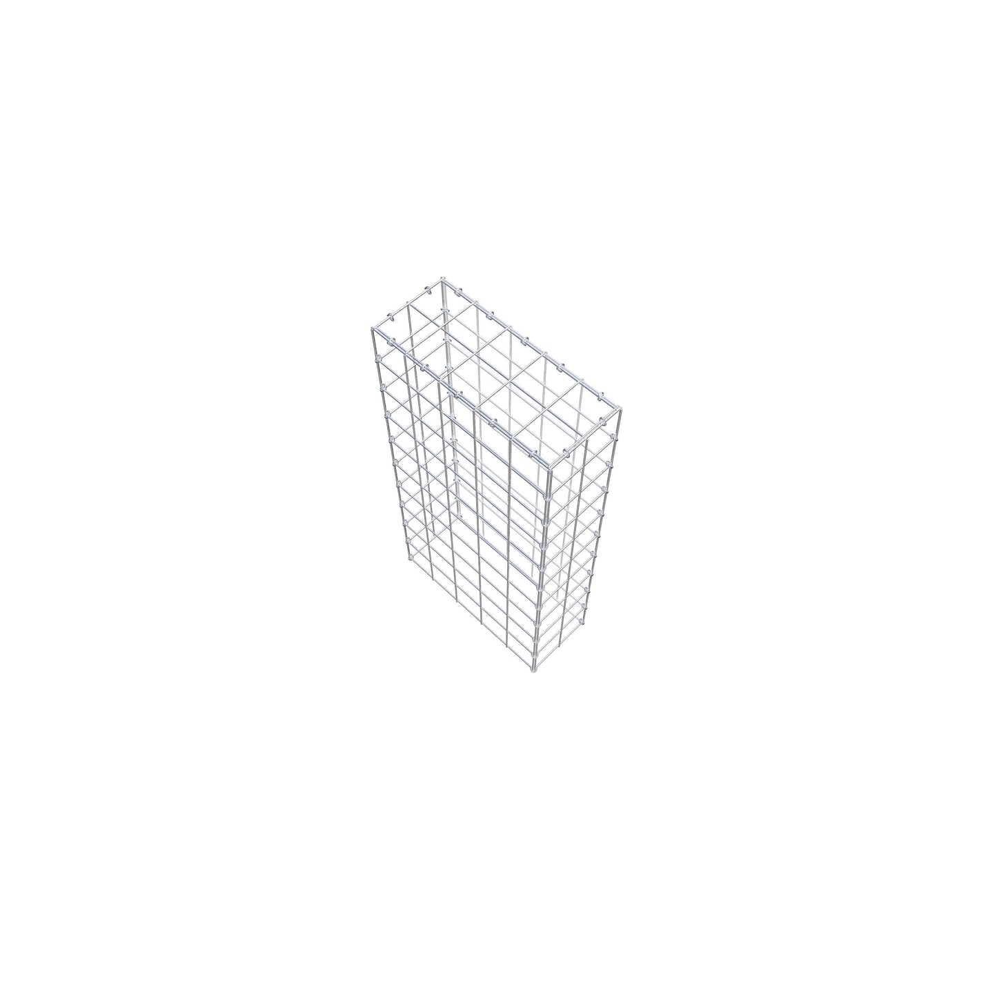 Type 3 oplegkorf 100 cm x 50 cm x 20 cm (L x H x D), maaswijdte 10 cm x 10 cm, C-ring