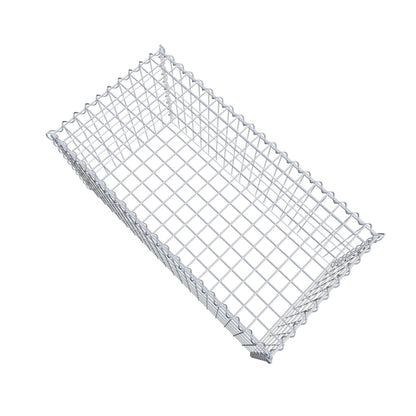 Gabion rapporté type 3 100 cm x 50 cm x 50 cm (L x H x P), mailles 5 cm x 10 cm, spirale