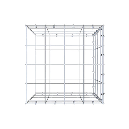 Pile aggiuntivo tipo 2 40 cm x 40 cm x 40 cm (L x H x P), maglia 10 cm x 10 cm, anello a C