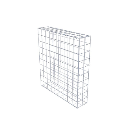 Type 2 oplegkorf 100 cm x 90 cm x 20 cm (L x H x D), maaswijdte 10 cm x 10 cm, C-ring