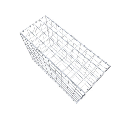 Gabion 100 cm x 70 cm x 40 cm (L x H x D), maskstorlek 10 x 10 cm, spiralring