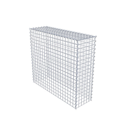 Aangegroeide schanskorf type 3 100 cm x 90 cm x 30 cm (L x H x D), maaswijdte 5 cm x 5 cm, spiraal