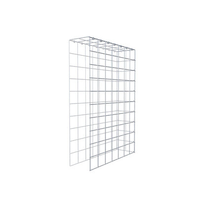 Opzetpaal type 4 100 cm x 70 cm x 20 cm (L x H x D), maaswijdte 10 cm x 10 cm, C-ring