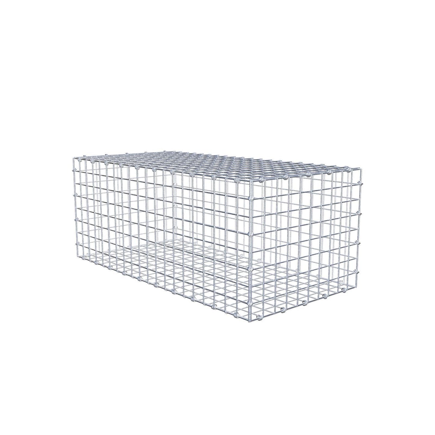Schanskorf 100 cm x 40 cm x 50 cm (L x H x D), maaswijdte 5 x 5 cm, spiraalring