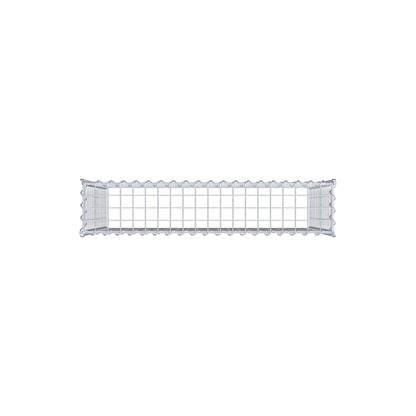 Add-on schanskorf type 3 100 cm x 70 cm x 20 cm (L x H x D), maaswijdte 5 cm x 5 cm, spiraalvormig