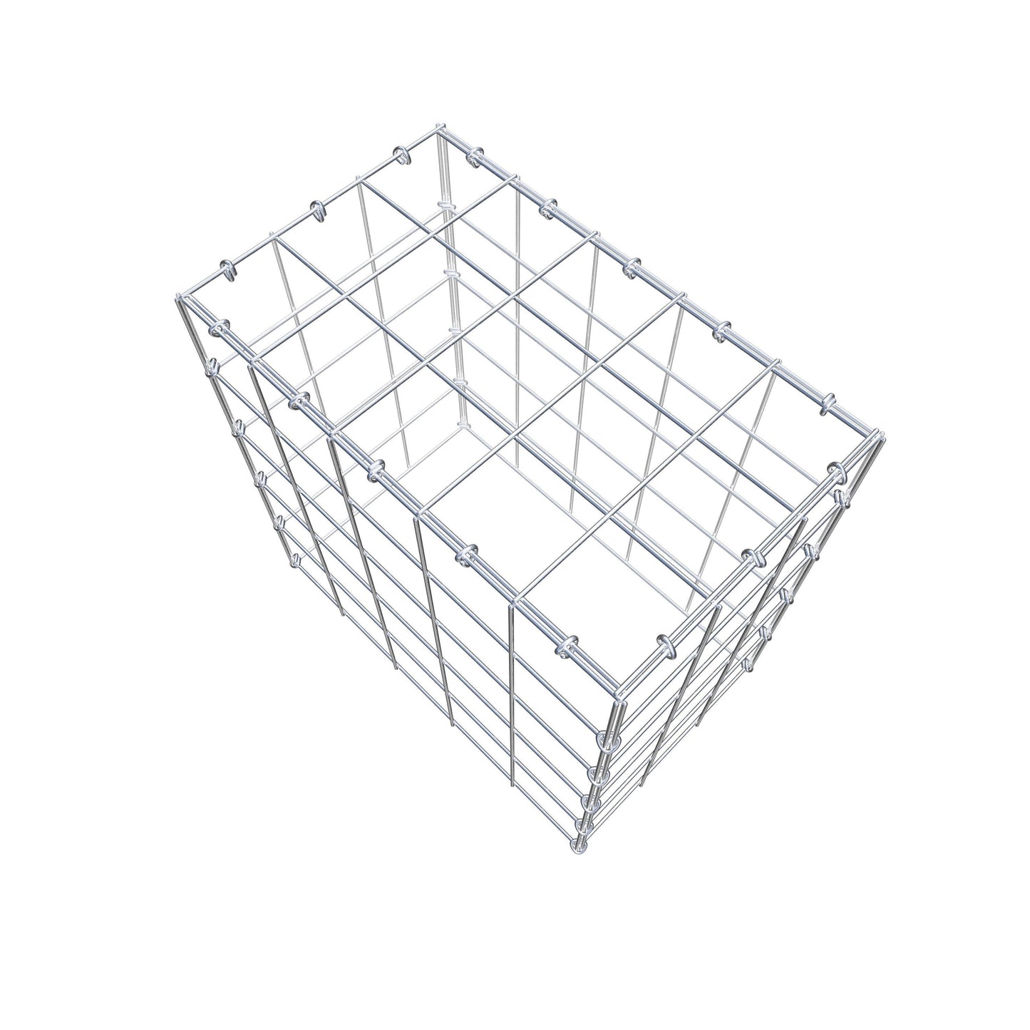 Add-on pool type 3 50 cm x 50 cm x 30 cm (L x H x D), maaswijdte 10 cm x 10 cm, C-ring