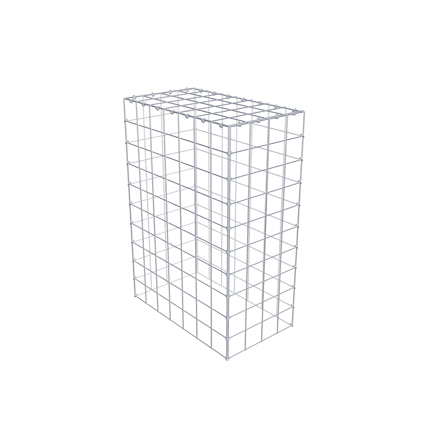 Opzetpaal type 3 100 cm x 70 cm x 40 cm (L x H x D), maaswijdte 10 cm x 10 cm, C-ring