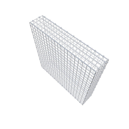 Schanskorf 100 cm x 100 cm x 20 cm (L x H x D), maaswijdte 5 x 5 cm, spiraalring