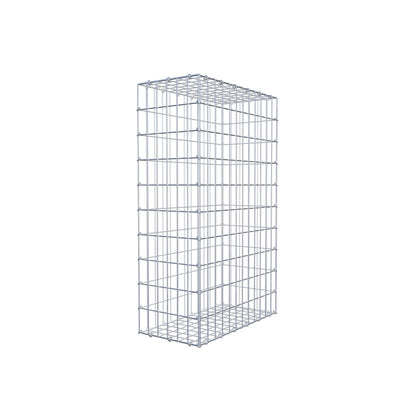 Gabbione 100 cm x 60 cm x 30 cm (L x H x P), maglia 5 cm x 10 cm, anello a C
