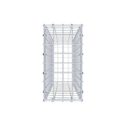 Schanskorf 100 cm x 20 cm x 40 cm (L x H x D), maaswijdte 5 cm x 10 cm, C-ring