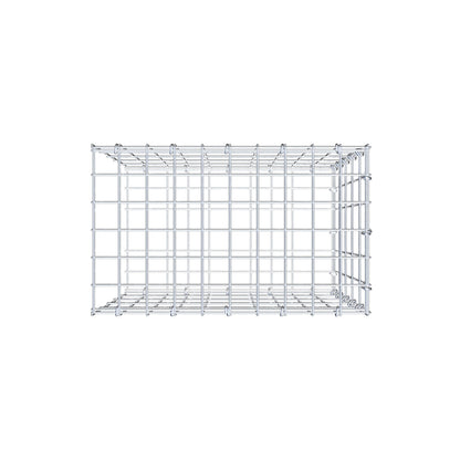 Toegevoegde pool type 2 50 cm x 50 cm x 30 cm, maaswijdte 5 cm x 10 cm, C-ring