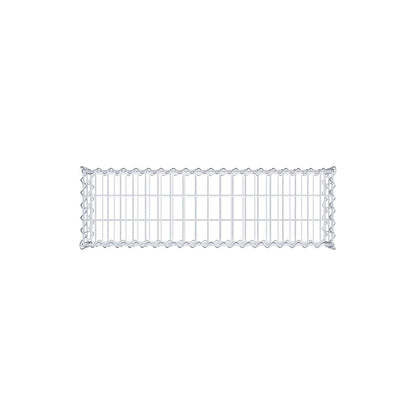 Schanskorf 100 cm x 20 cm x 30 cm (L x H x D), maaswijdte 5 cm x 10 cm, spiraalvormig