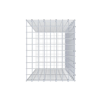 Anbaugabione Typ 2 100 cm x 40 cm x 50 cm (L x H x T), Maschenweite 5 cm x 5 cm, C-Ring