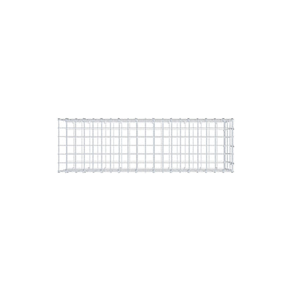 Anbaugabione Typ 2 100 cm x 30 cm x 30 cm, Maschenweite 5 cm x 10 cm, C-Ring