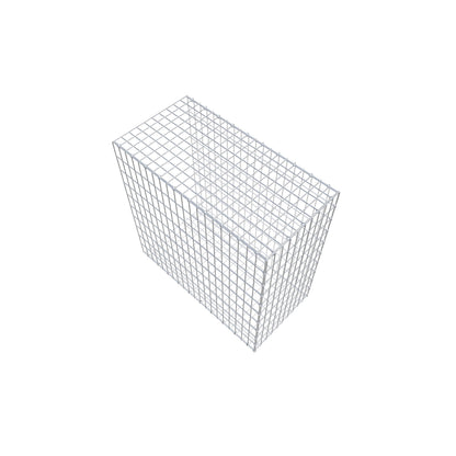Monteret gabion type 2 100 cm x 100 cm x 50 cm, maskestørrelse 5 cm x 10 cm, C-ring