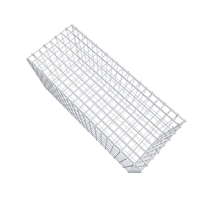 Gavión 100 cm x 50 cm x 40 cm (L x A x P), luz de malla 5 cm x 10 cm, anillo en C