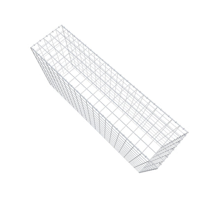 Opzetpaal type 3 200 cm x 100 cm x 50 cm (L x H x D), maaswijdte 10 cm x 10 cm, C-ring