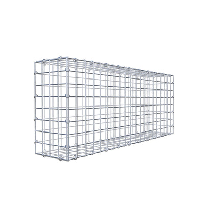 Gabione 100 cm x 40 cm x 20 cm (L x H x T), Maschenweite 5 cm x 5 cm, C-Ring