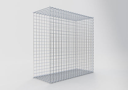 Add-on schanskorf type 2 100 cm x 100 cm x 40 cm (L x H x D), maaswijdte 5 cm x 5 cm, spiraalvormig