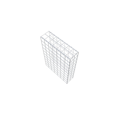 Opzetpaal type 4 100 cm x 70 cm x 20 cm (L x H x D), maaswijdte 10 cm x 10 cm, C-ring