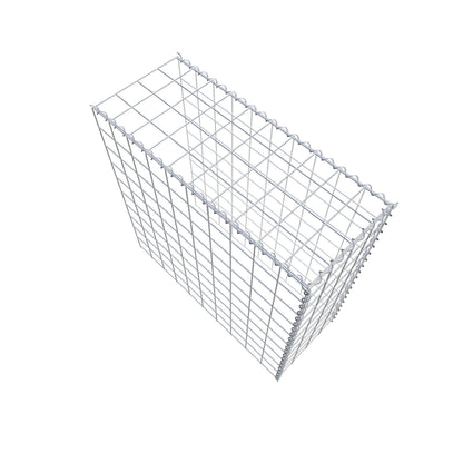 Add-on schanskorf type 4 100 cm x 100 cm x 40 cm (L x H x D), maaswijdte 10 cm x 10 cm, spiraal