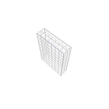 Monteret gabion type 3 100 cm x 70 cm x 20 cm (L x H x D), maskestørrelse 10 cm x 10 cm, C-ring
