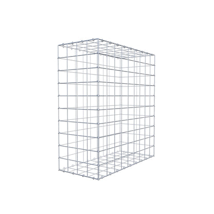 Gabion 100 cm x 90 cm x 40 cm (L x H x D), mesh size 10 cm x 10 cm, C-ring