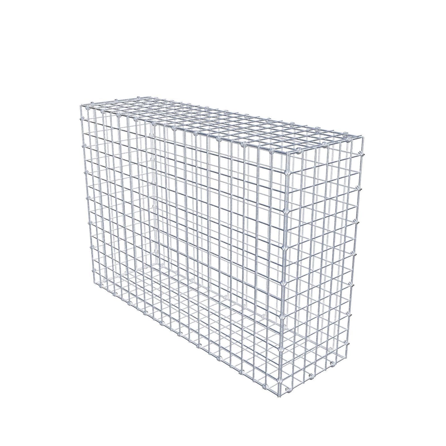 Gabion 100 cm x 70 cm x 30 cm (L x H x D), mesh size 5 x 5 cm, spiral ring