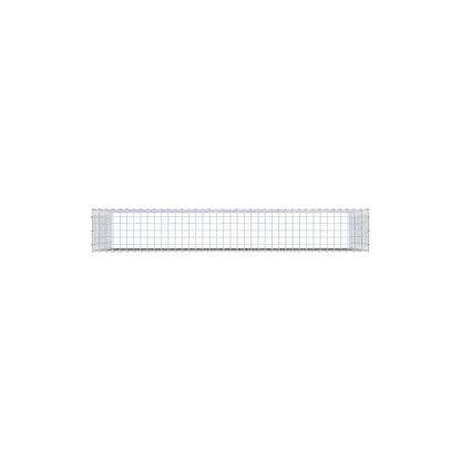 Anbaugabione Typ 3 200 cm x 100 cm x 30 cm (L x H x T), Maschenweite 5 cm x 5 cm, C-Ring