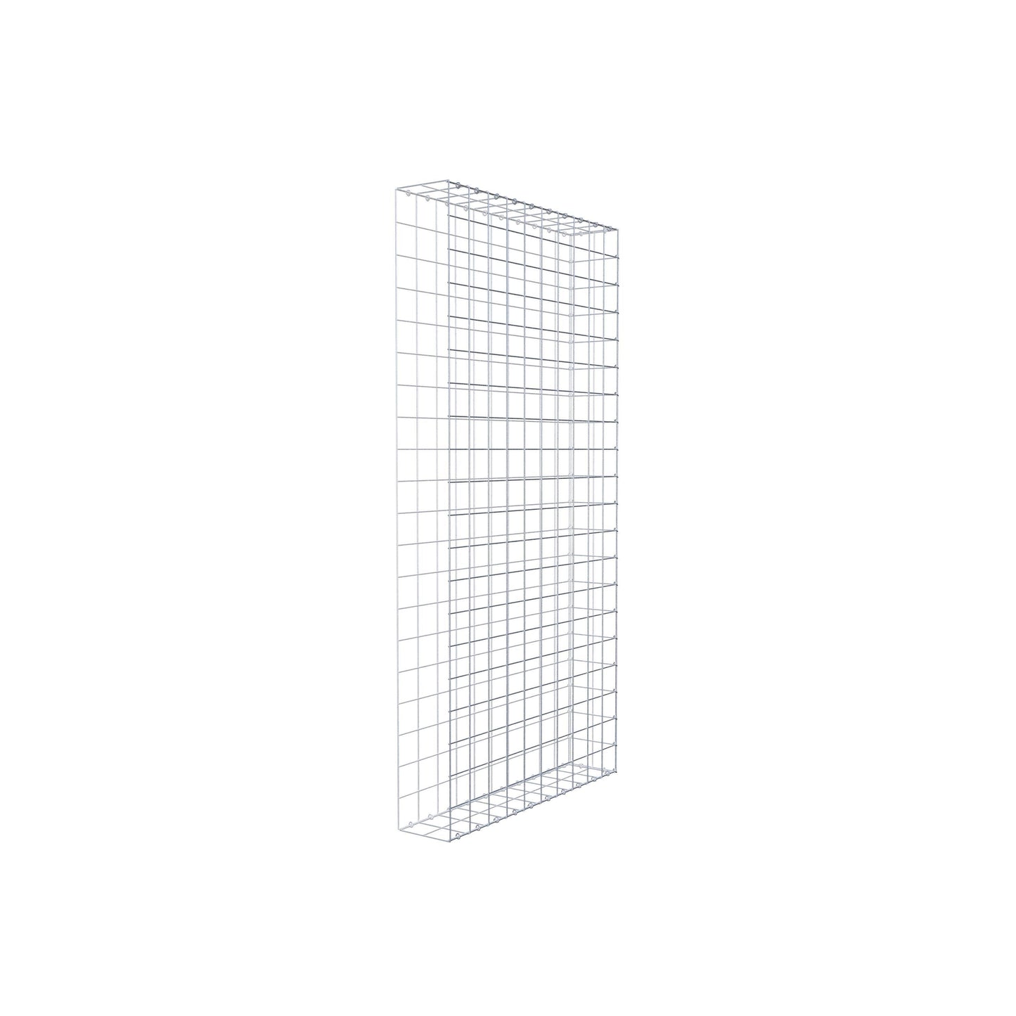 Type 2 oplegkorf 200 cm x 100 cm x 20 cm (L x H x D), maaswijdte 10 cm x 10 cm, C-ring