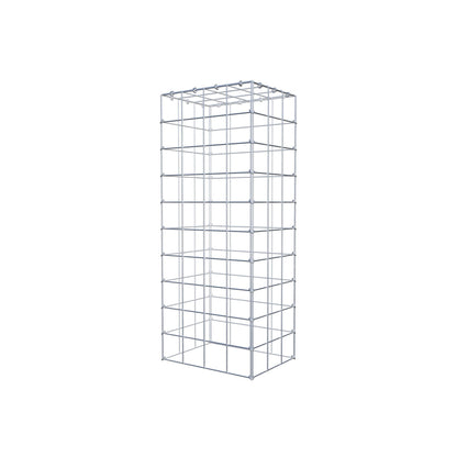 Gavión complementario de tipo 3 100 cm x 30 cm x 40 cm (L x A x P), malla 10 cm x 10 cm, anillo en C