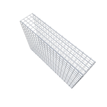Type 2 oplegkorf 100 cm x 70 cm x 20 cm (L x H x D), maaswijdte 5 cm x 5 cm, C-ring