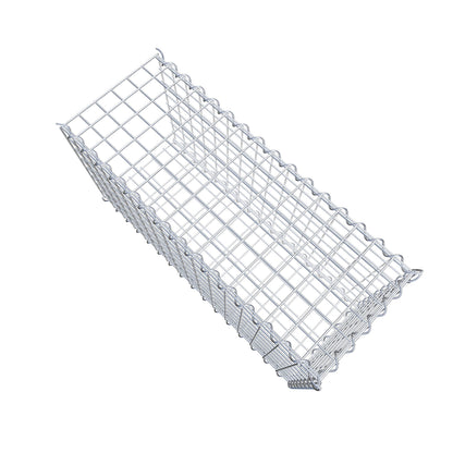 Opvokset gabion type 2 80 cm x 40 cm x 30 cm (L x H x D), maskestørrelse 5 cm x 5 cm, spiral