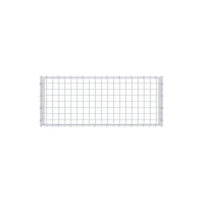 Type 3 oplegkorf 100 cm x 20 cm x 40 cm (L x H x D), maaswijdte 5 cm x 5 cm, C-ring