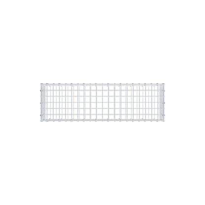 Gabion 100 cm x 20 cm x 30 cm (L x H x D), maskstorlek 5 cm x 5 cm, C-ring
