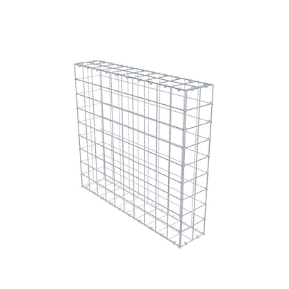 Schanskorf 100 cm x 90 cm x 20 cm (L x H x D), maaswijdte 10 cm x 10 cm, C-ring