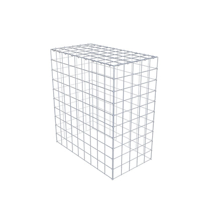 Gabião Tipo 3 100 cm x 90 cm x 50 cm (C x A x P), malhagem 10 cm x 10 cm, anel C