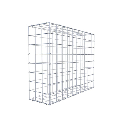 Gabion 100 cm x 80 cm x 30 cm (L x H x D), maskestørrelse 10 cm x 10 cm, C-ring