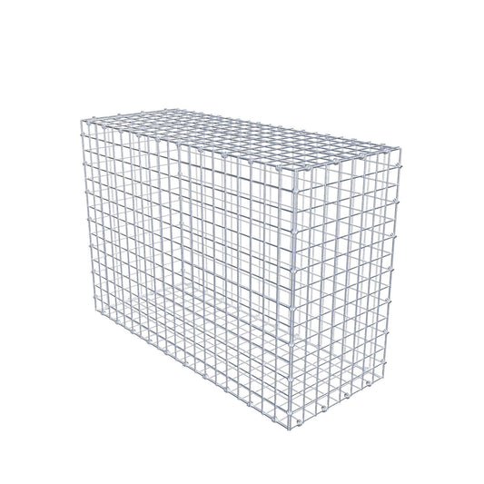 Gabion 100 cm x 70 cm x 40 cm (L x H x D), maskstorlek 5 x 5 cm, spiralring