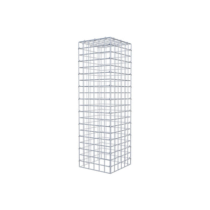 Monteret gabion type 3 100 cm x 30 cm x 30 cm (L x H x D), maskestørrelse 5 cm x 5 cm, C-ring