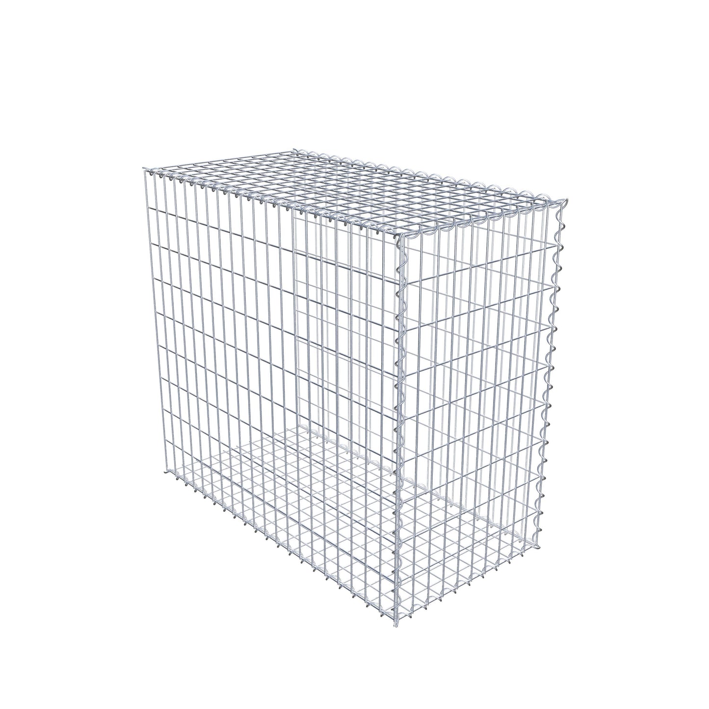 Add-on schanskorf type 2 100 cm x 90 cm x 50 cm (L x H x D), maaswijdte 5 cm x 10 cm, spiraal
