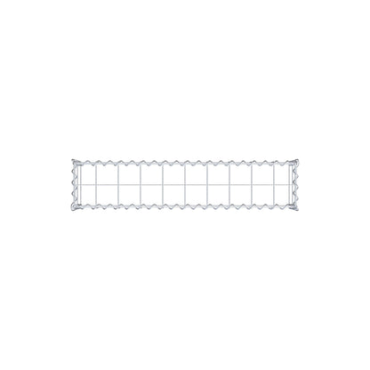 Grown-on gabion type 3 100 cm x 20 cm x 20 cm (L x H x D), mesh size 10 cm x 10 cm, spiral