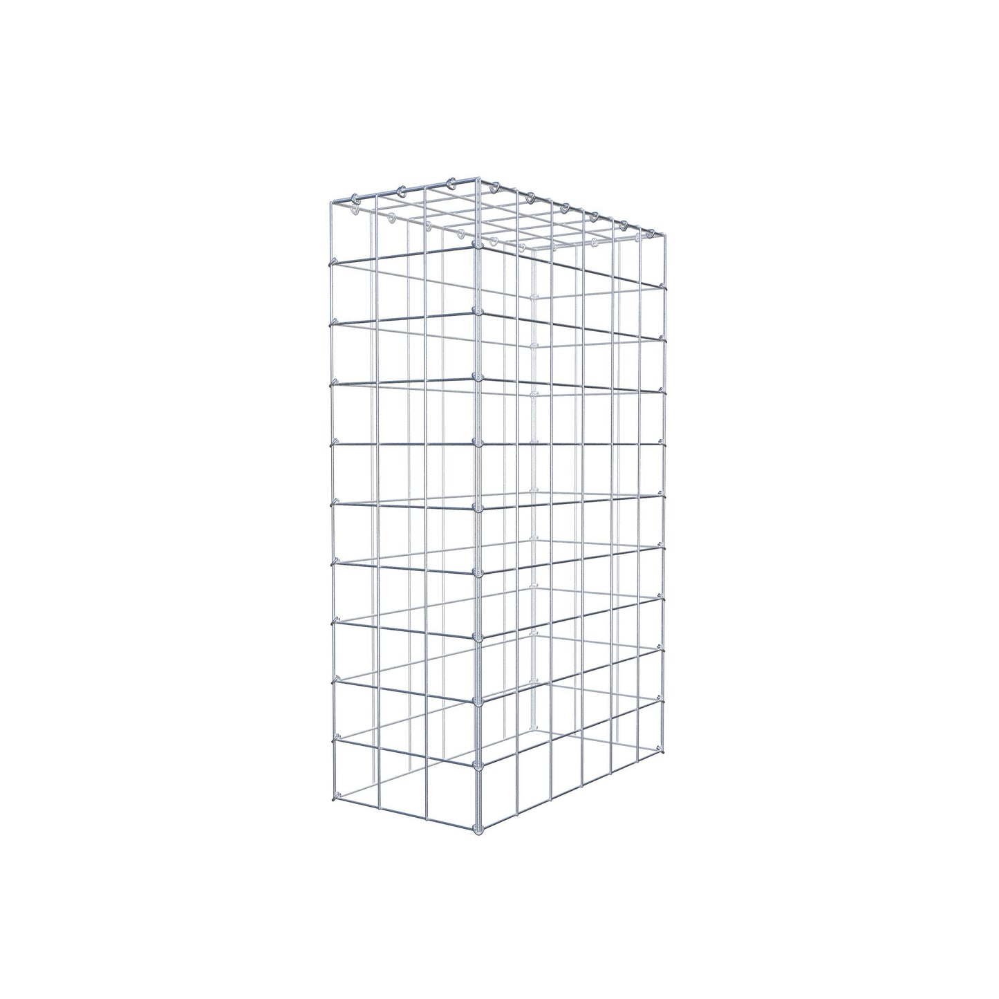 Type 3 oplegkorf 100 cm x 60 cm x 30 cm (L x H x D), maaswijdte 10 cm x 10 cm, C-ring