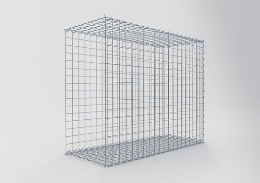 Gavión complementario tipo 2 100 cm x 80 cm x 40 cm (L x A x P), malla 5 cm x 5 cm, espiral
