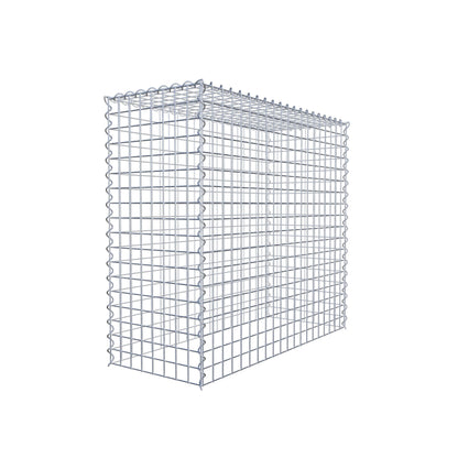 Anbaugabione Typ 3 100 cm x 90 cm x 40 cm (L x H x T), Maschenweite 5 cm x 5 cm, Spirale