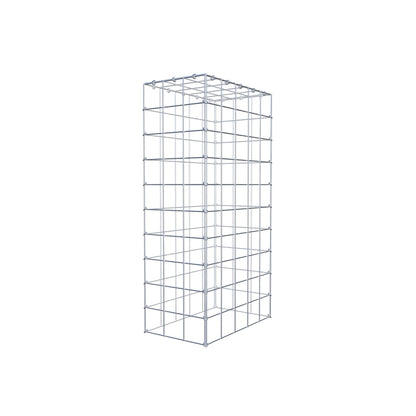 Type 3 oplegkorf 100 cm x 50 cm x 30 cm (L x H x D), maaswijdte 10 cm x 10 cm, C-ring