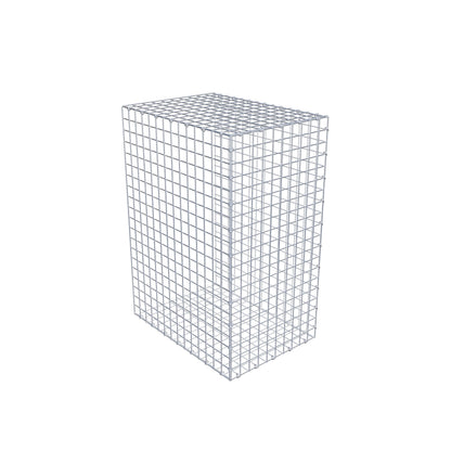 Fourche rapportée type 2 100 cm x 70 cm x 50 cm (L x H x P), mailles 5 cm x 5 cm, anneau C