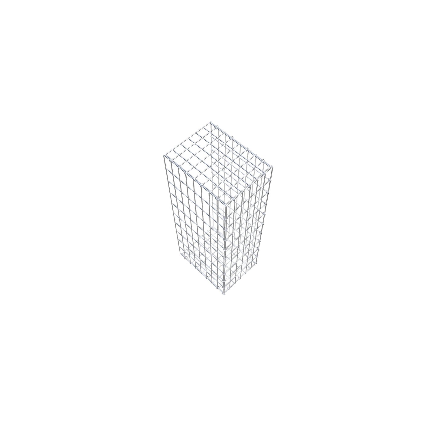 Anbaugabione Typ 2 100 cm x 40 cm x 30 cm, Maschenweite 5 cm x 10 cm, C-Ring