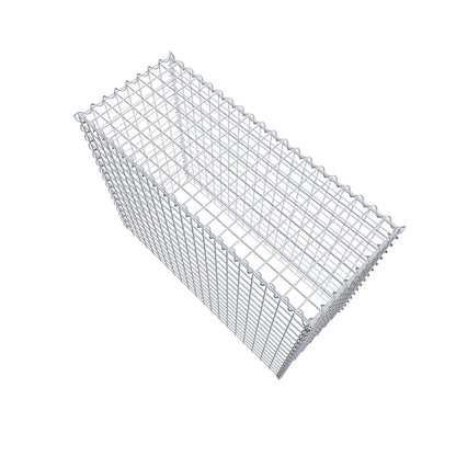 Gabião Tipo 3 100 cm x 80 cm x 40 cm (C x A x P), malhagem 5 cm x 5 cm, espiral